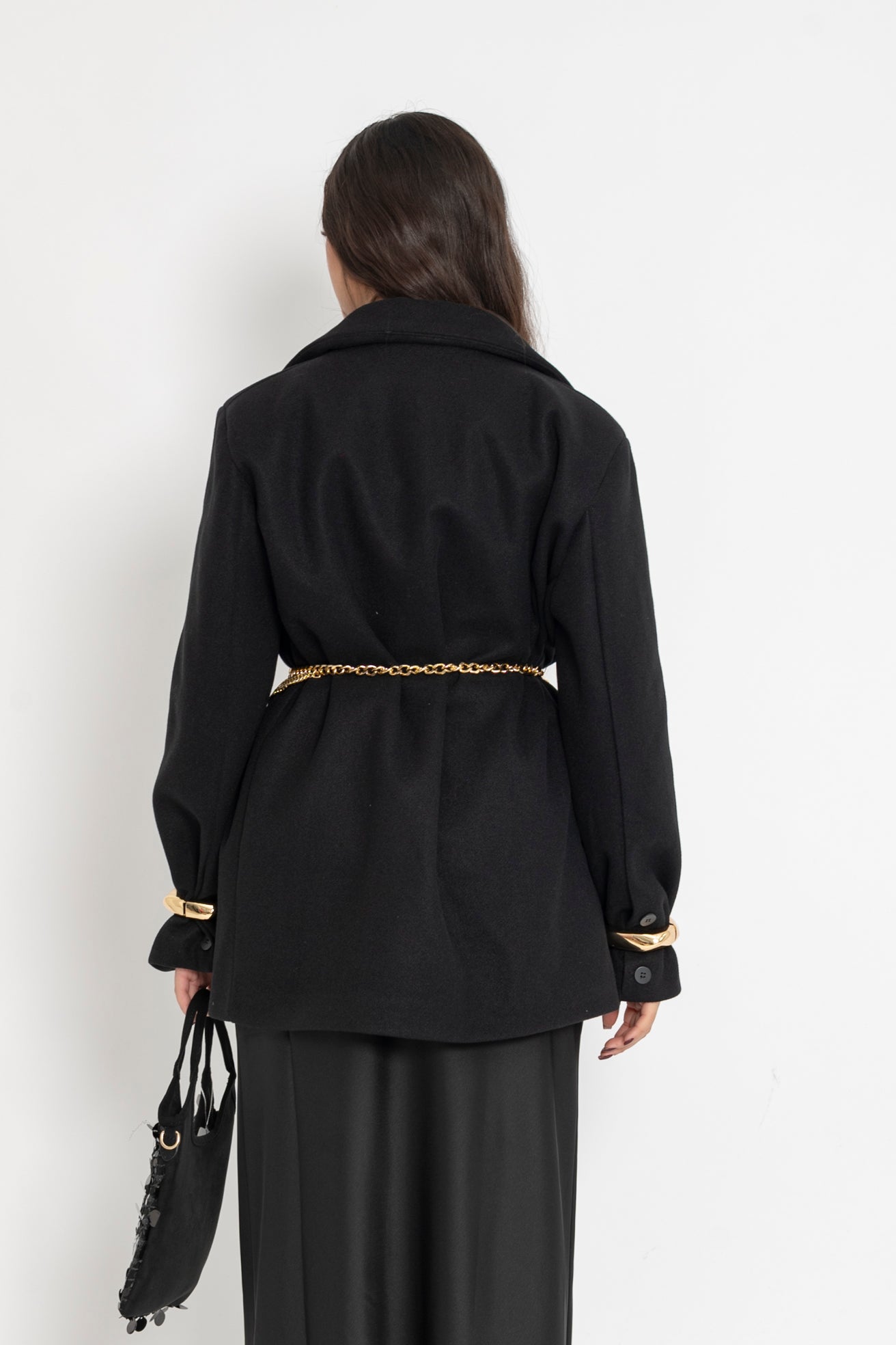 Giacca cappotto in panno