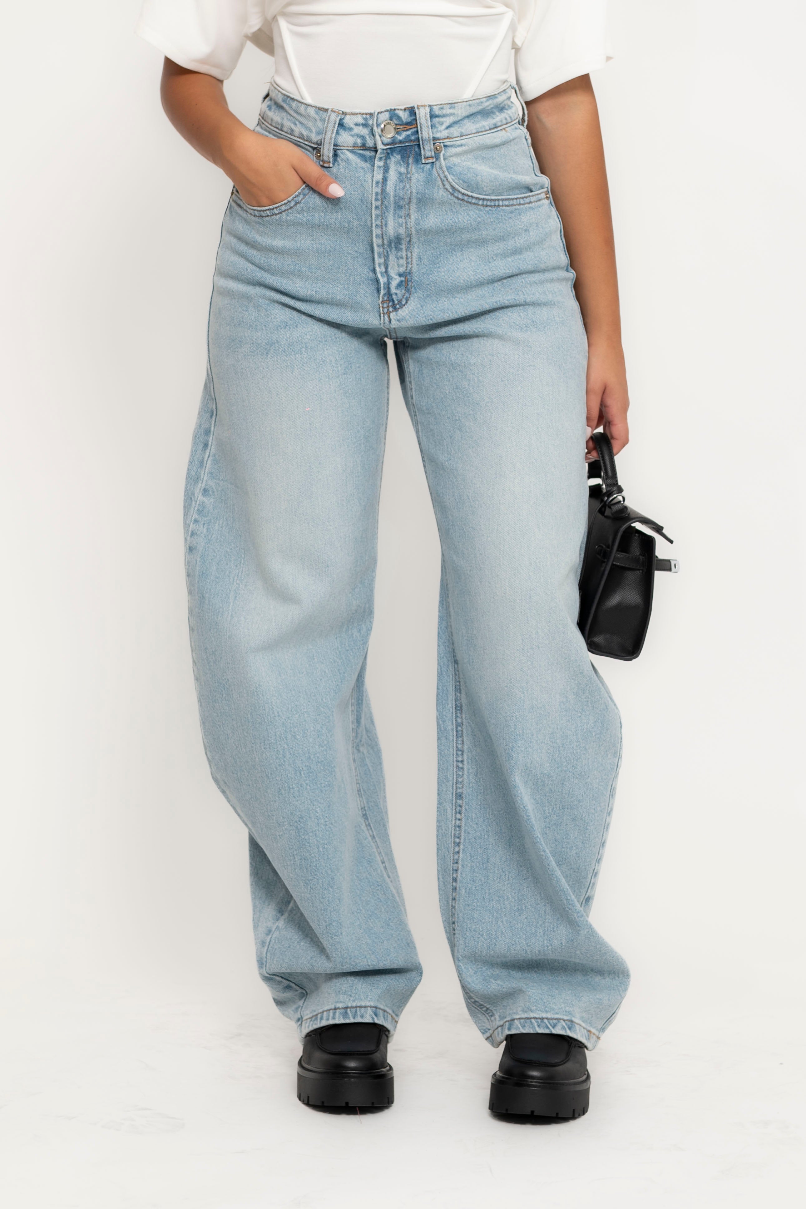 Jeans ballon chiaro