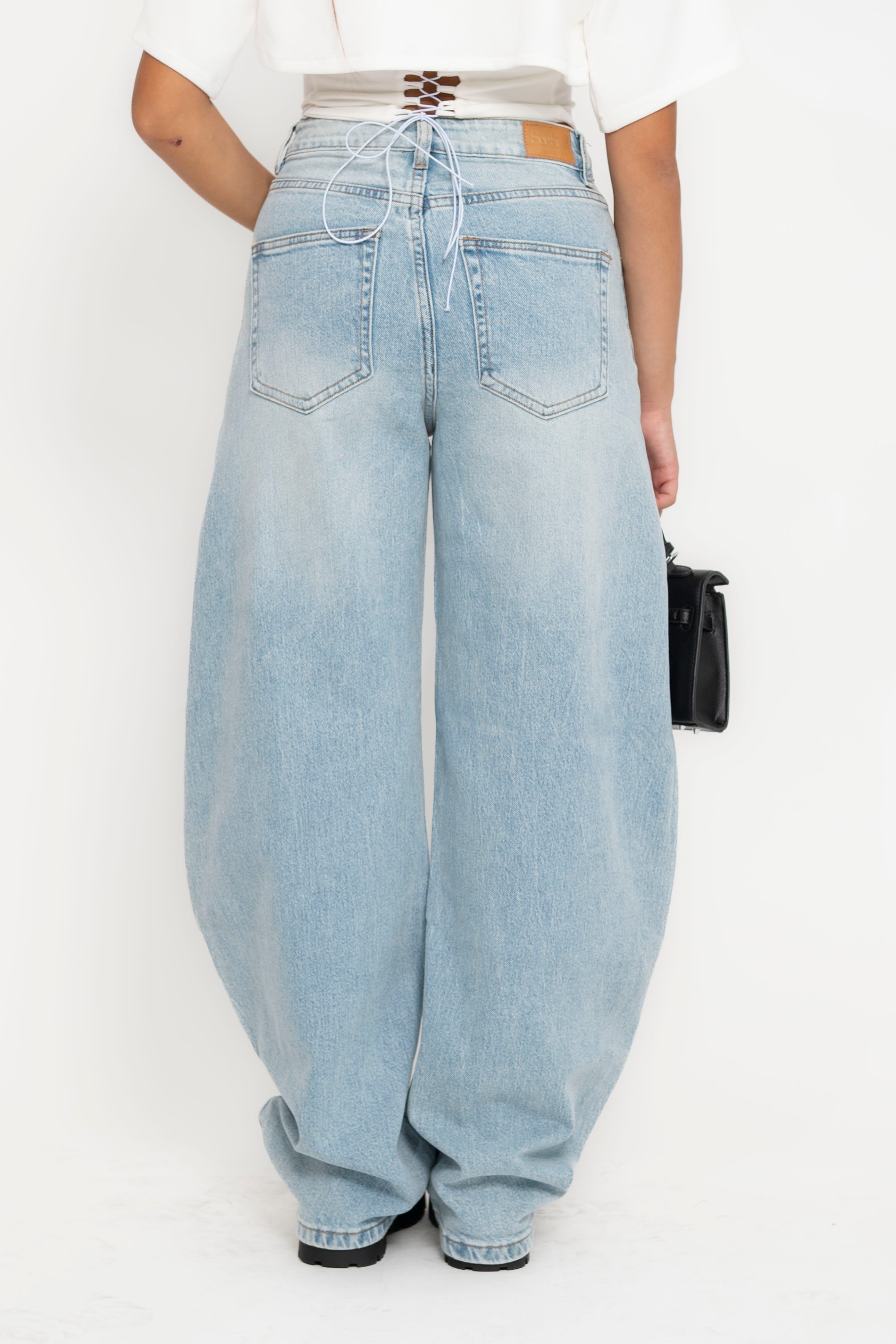 Jeans ballon chiaro
