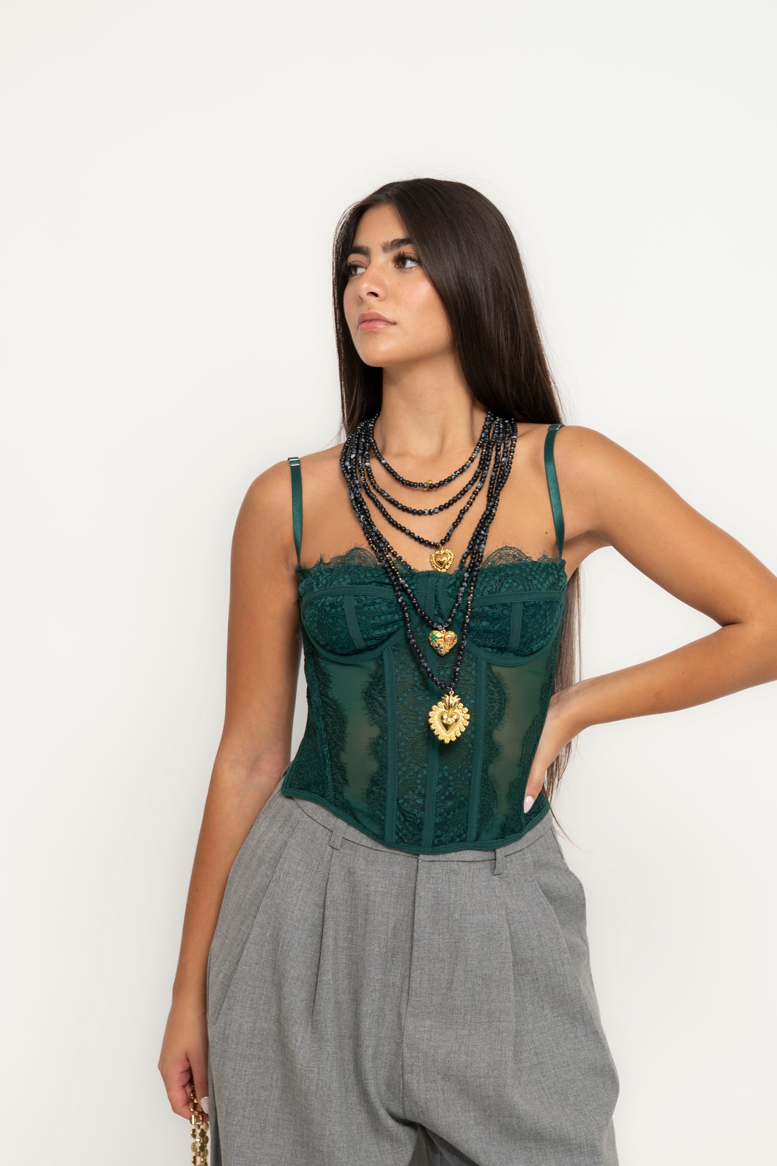 Corsetto verde