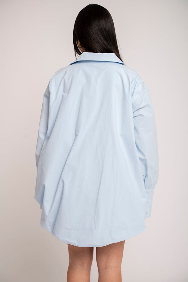 Camicia asimmetrica palloncino