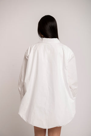 Camicia asimmetrica palloncino