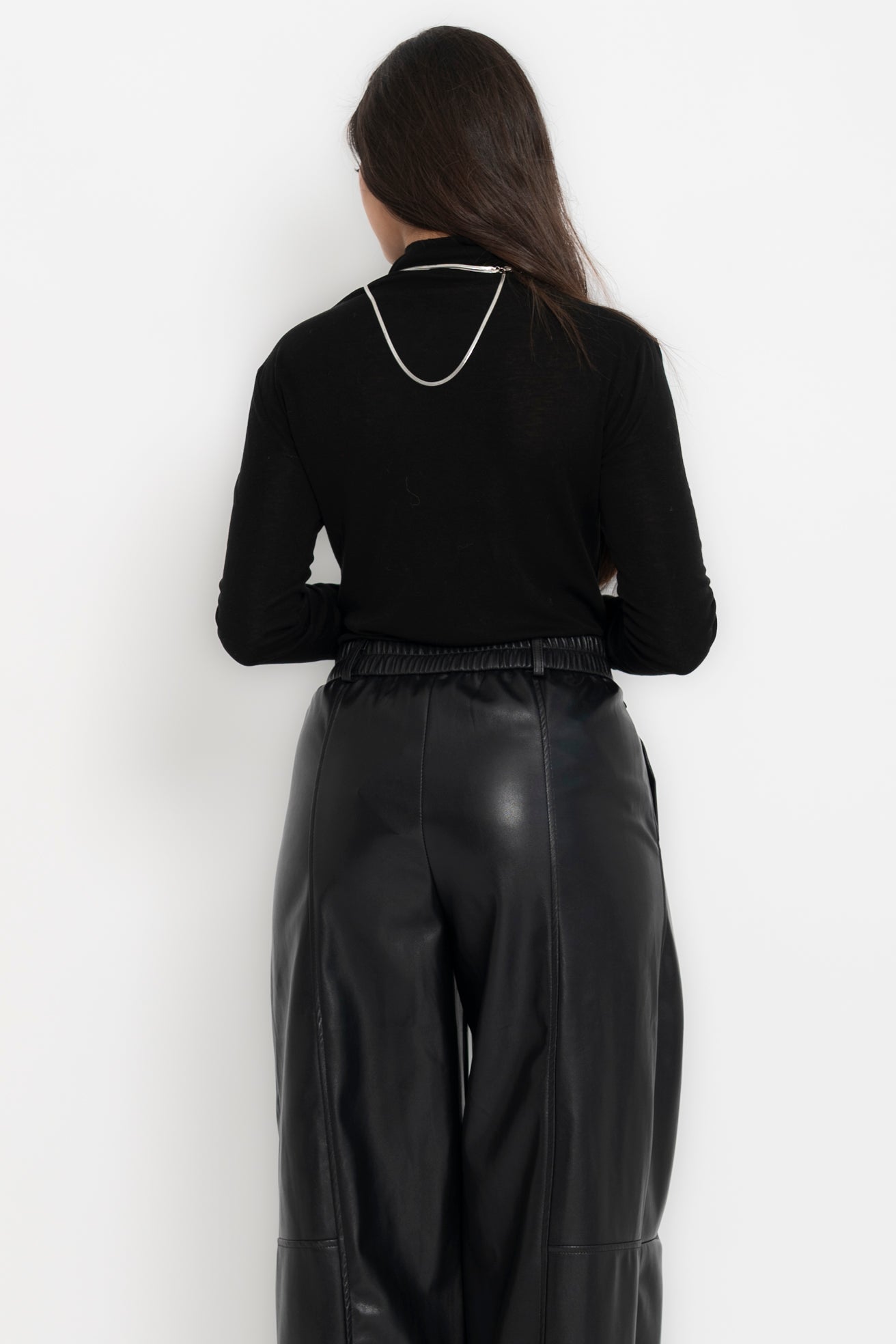 Maglia mezzo collo taglia laser