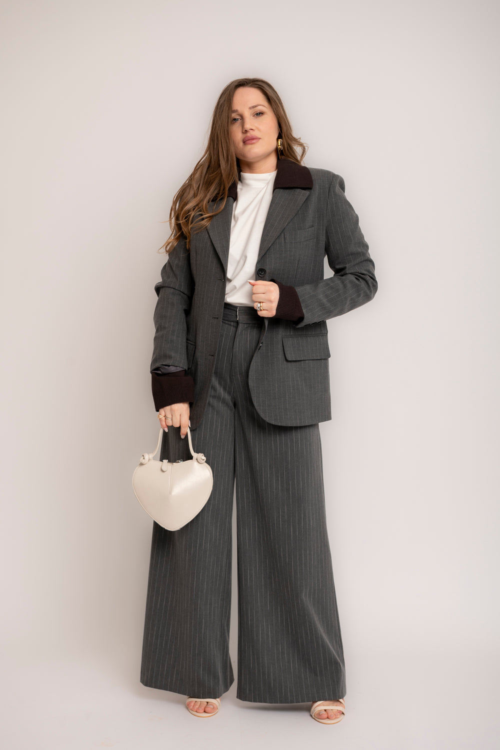Tailleur gessato by Lumina