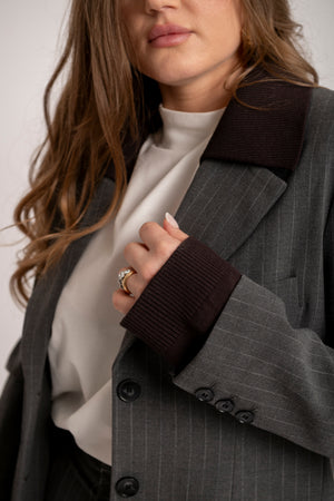 Tailleur gessato by Lumina