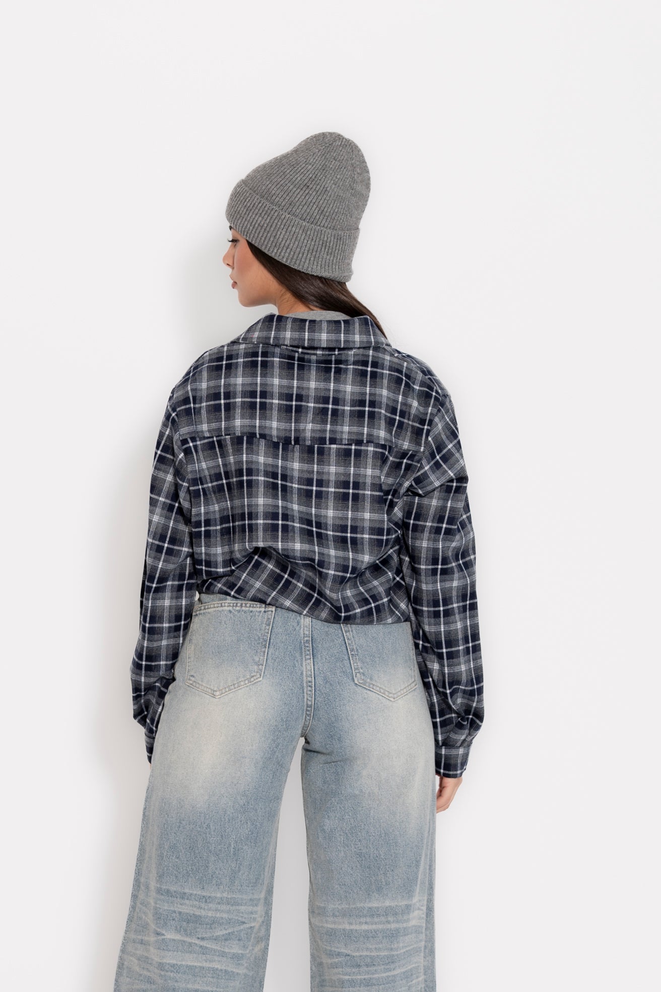 Camicia con maglia collo alto