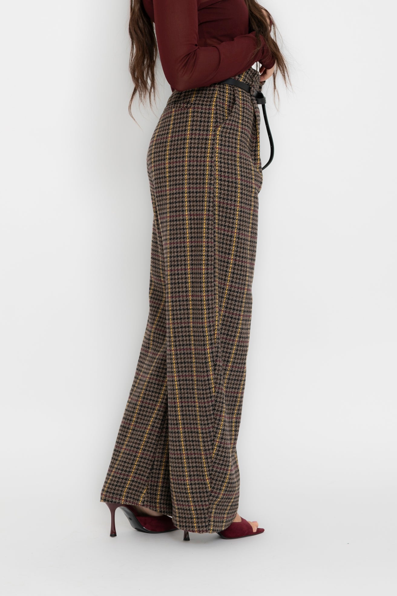 Tailleur pied de poule Lumina