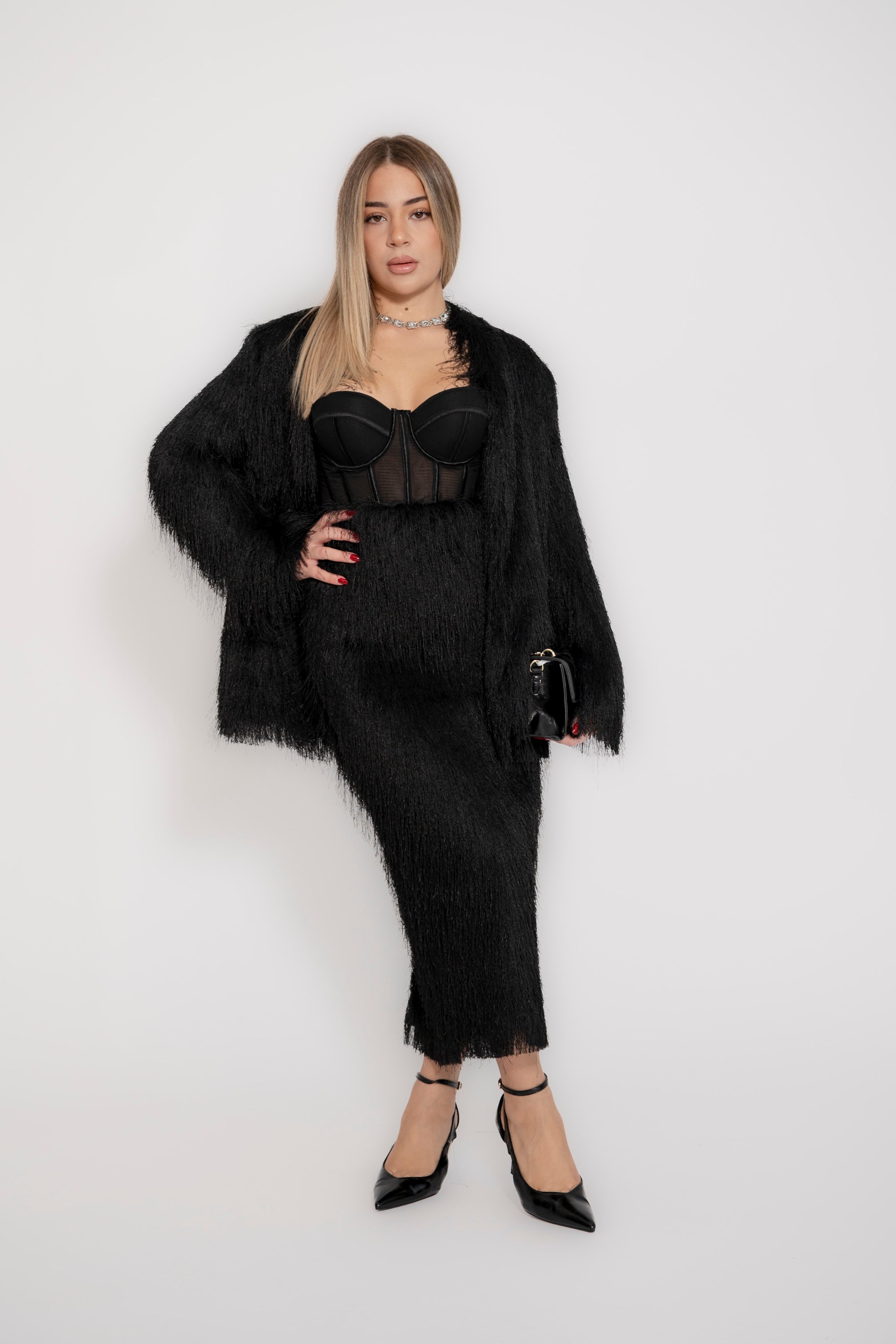 Tailleur con gonna Lumina