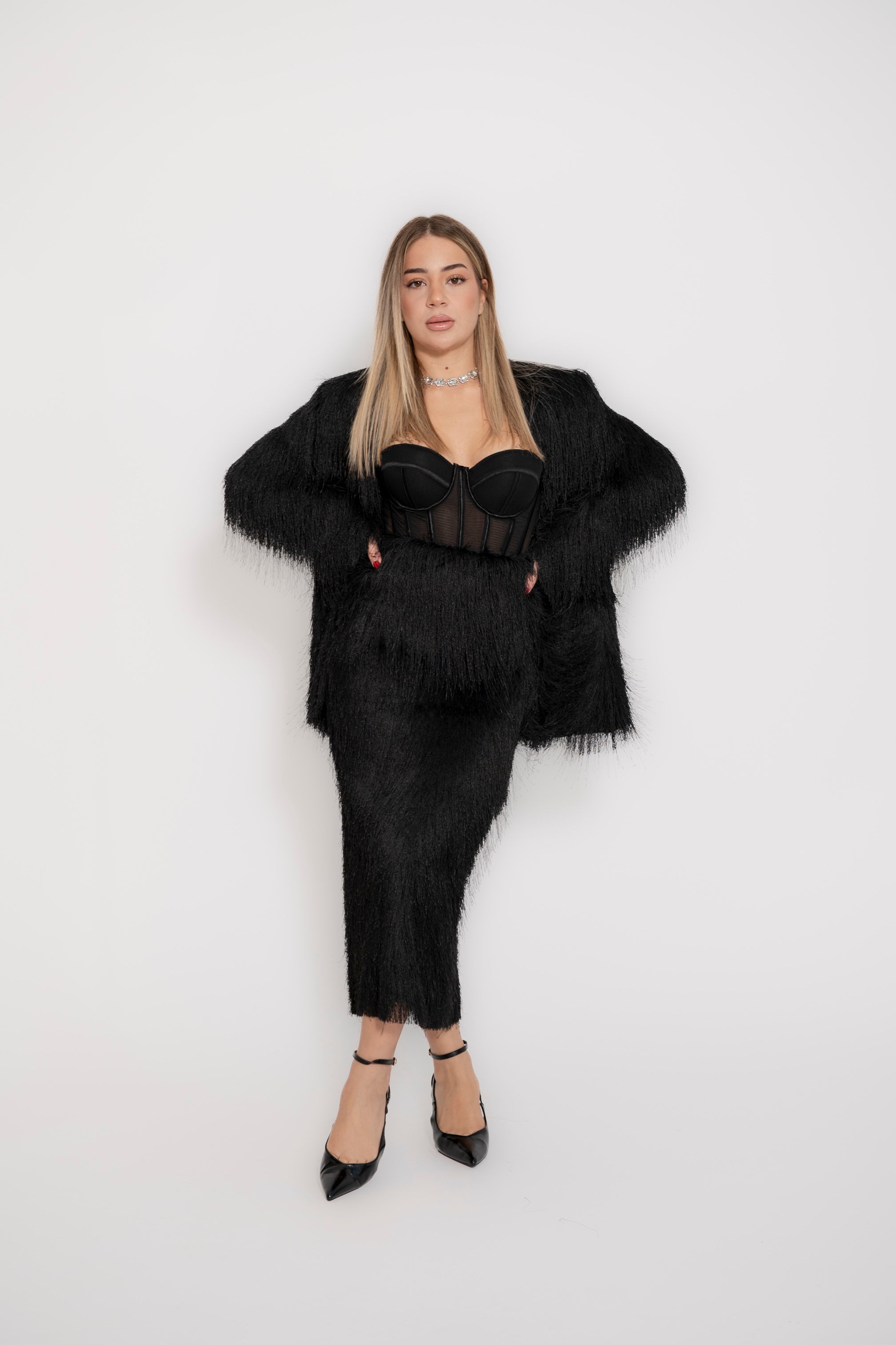 Tailleur con gonna Lumina