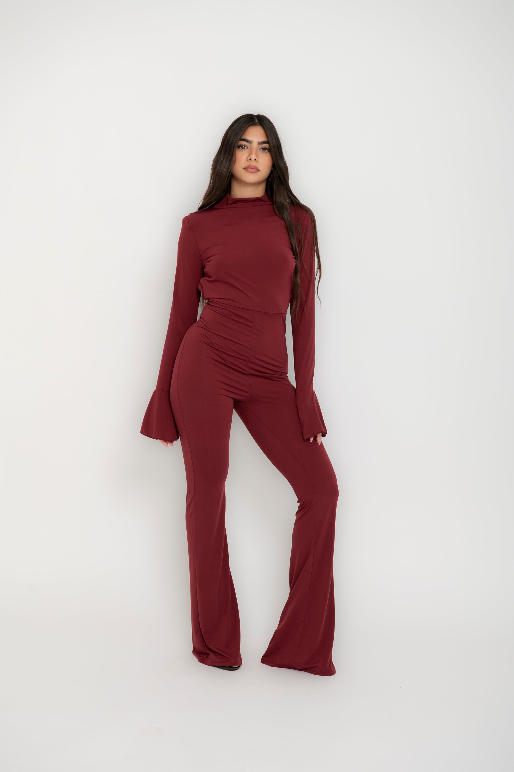 Tuta intera con scollatura sul retro