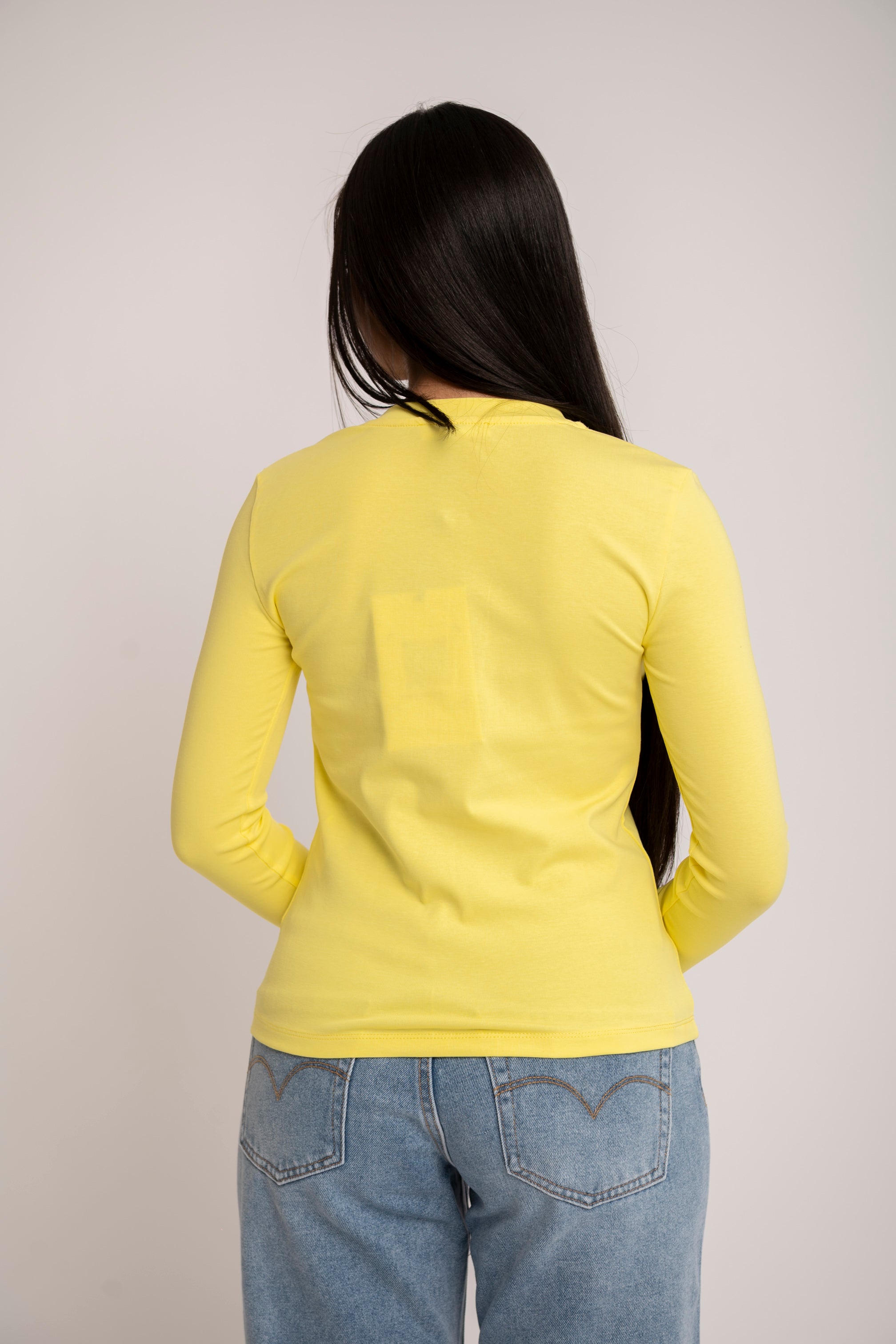 Maglia con bottoncini in cotone by Lumina
