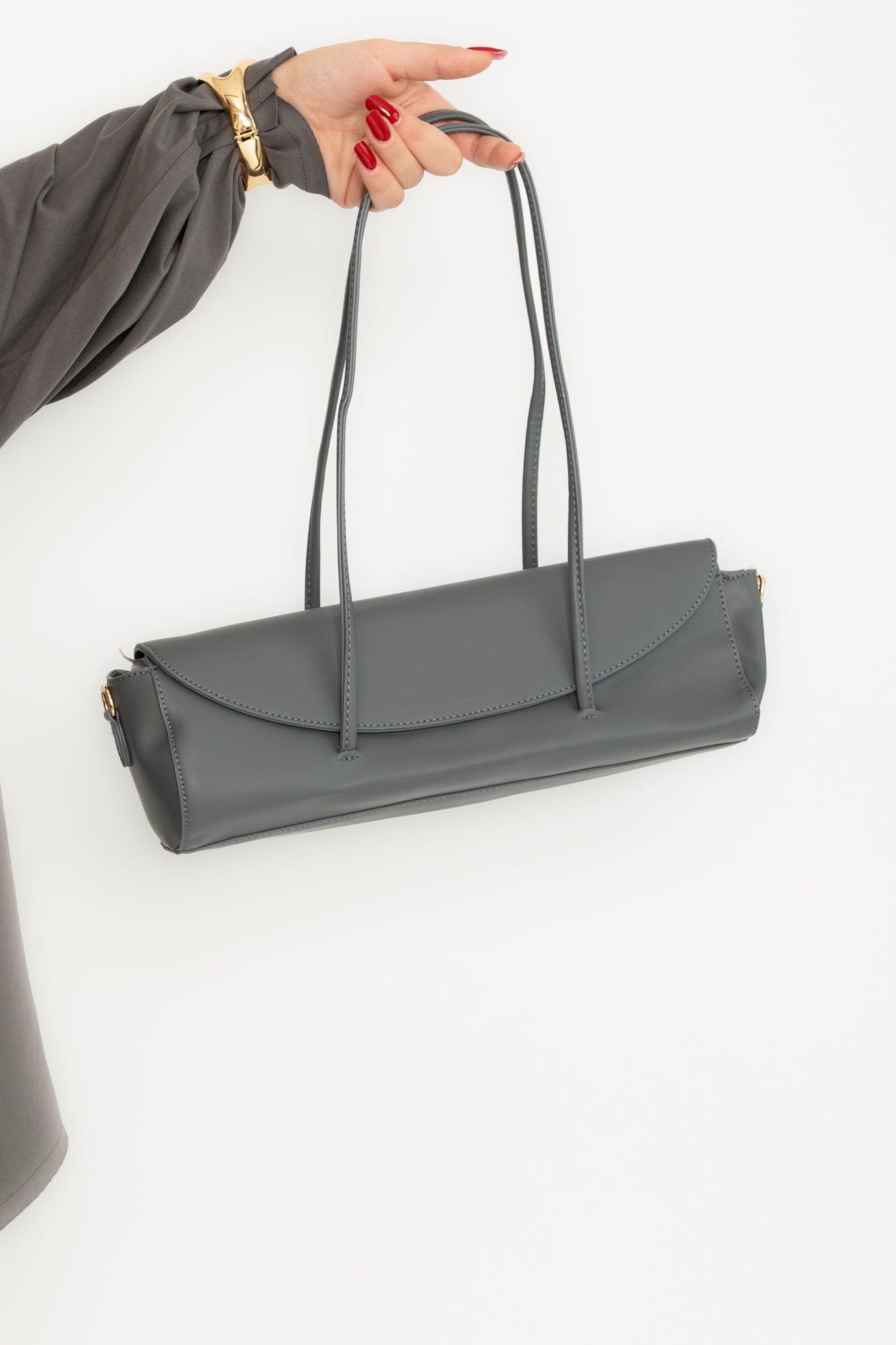 Borsa rettangolare grey