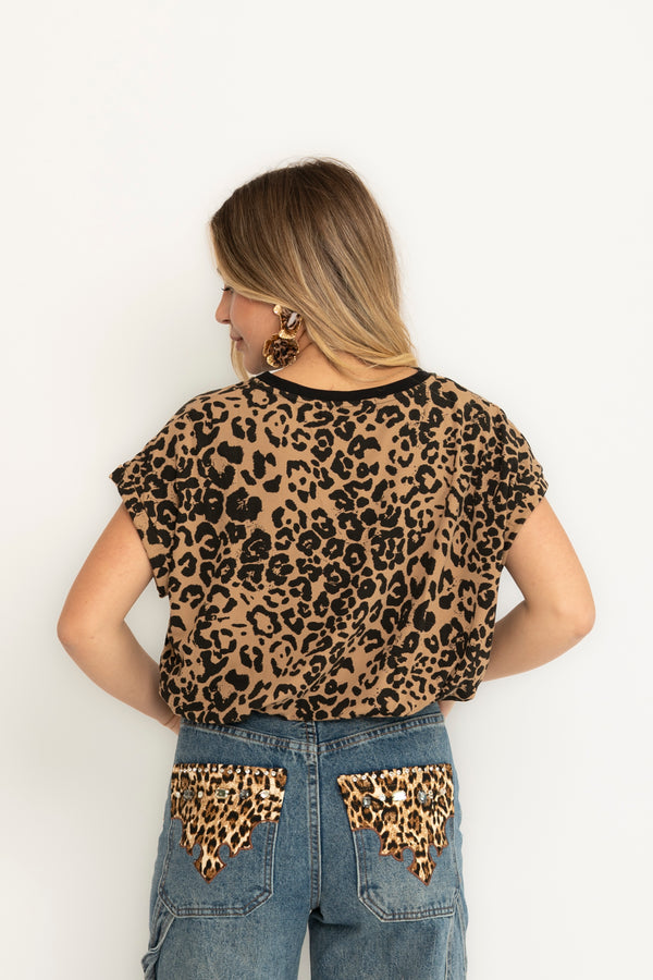 T-shirt animalier