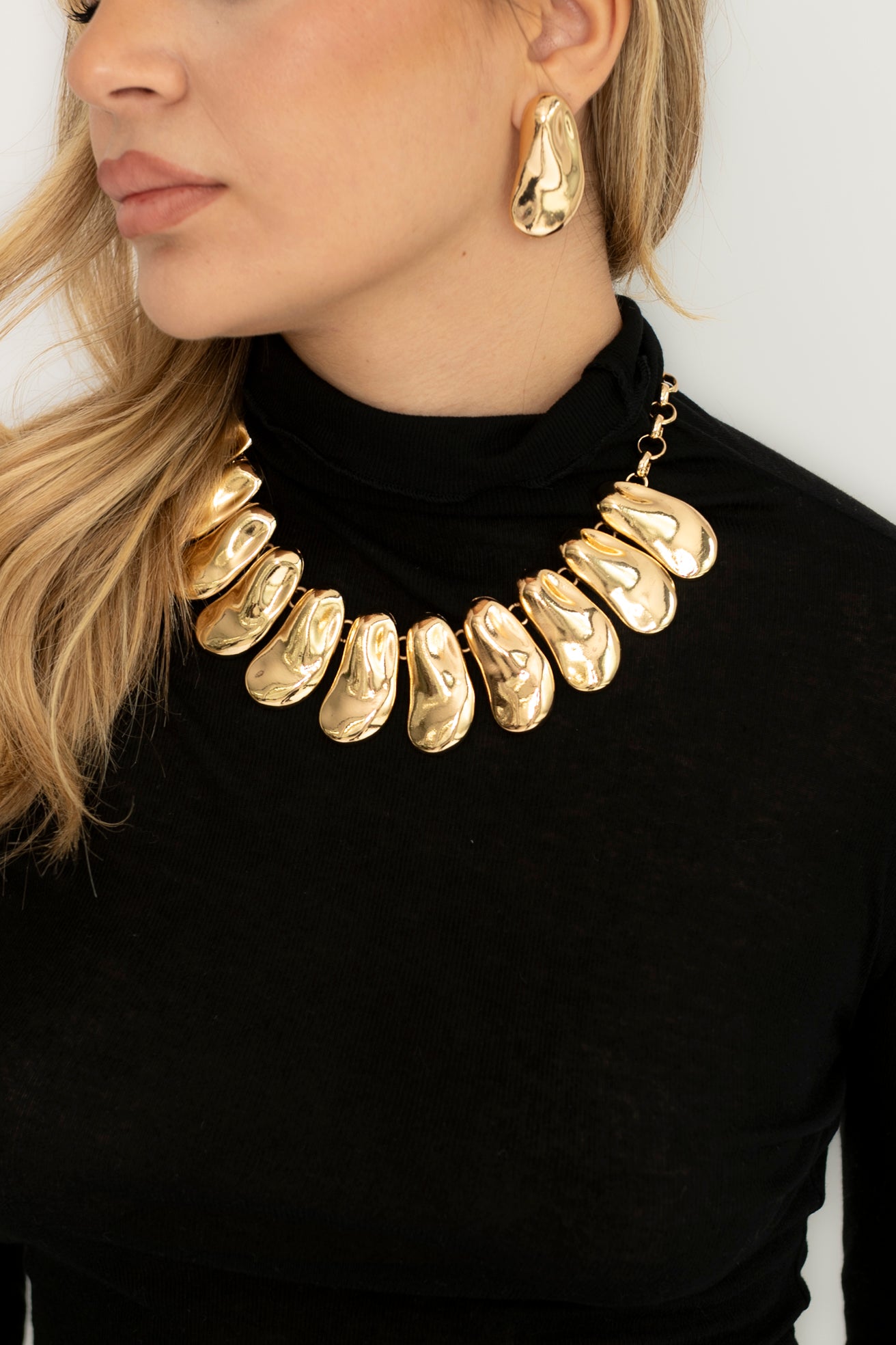 Set collana e orecchini Gold