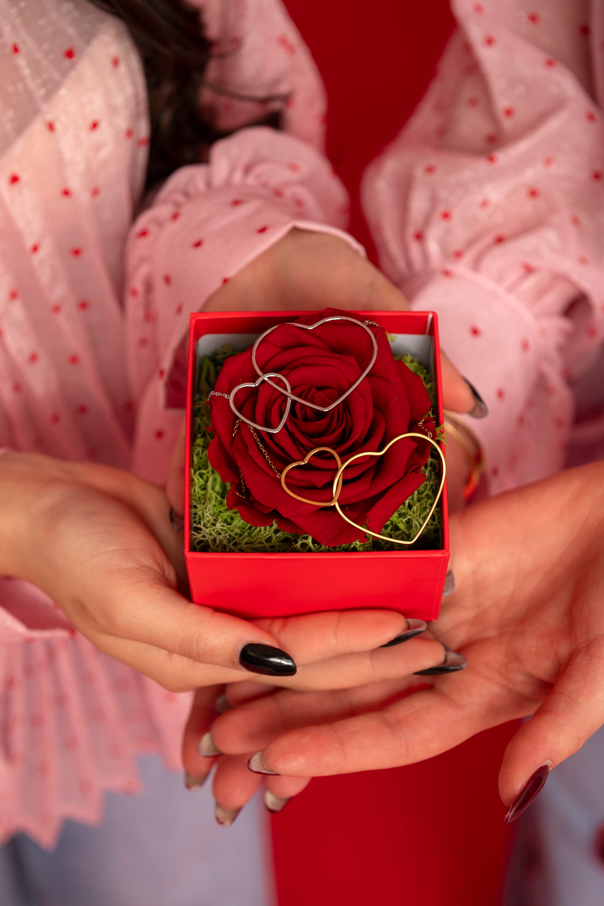 Box Valentine’s day due cuori