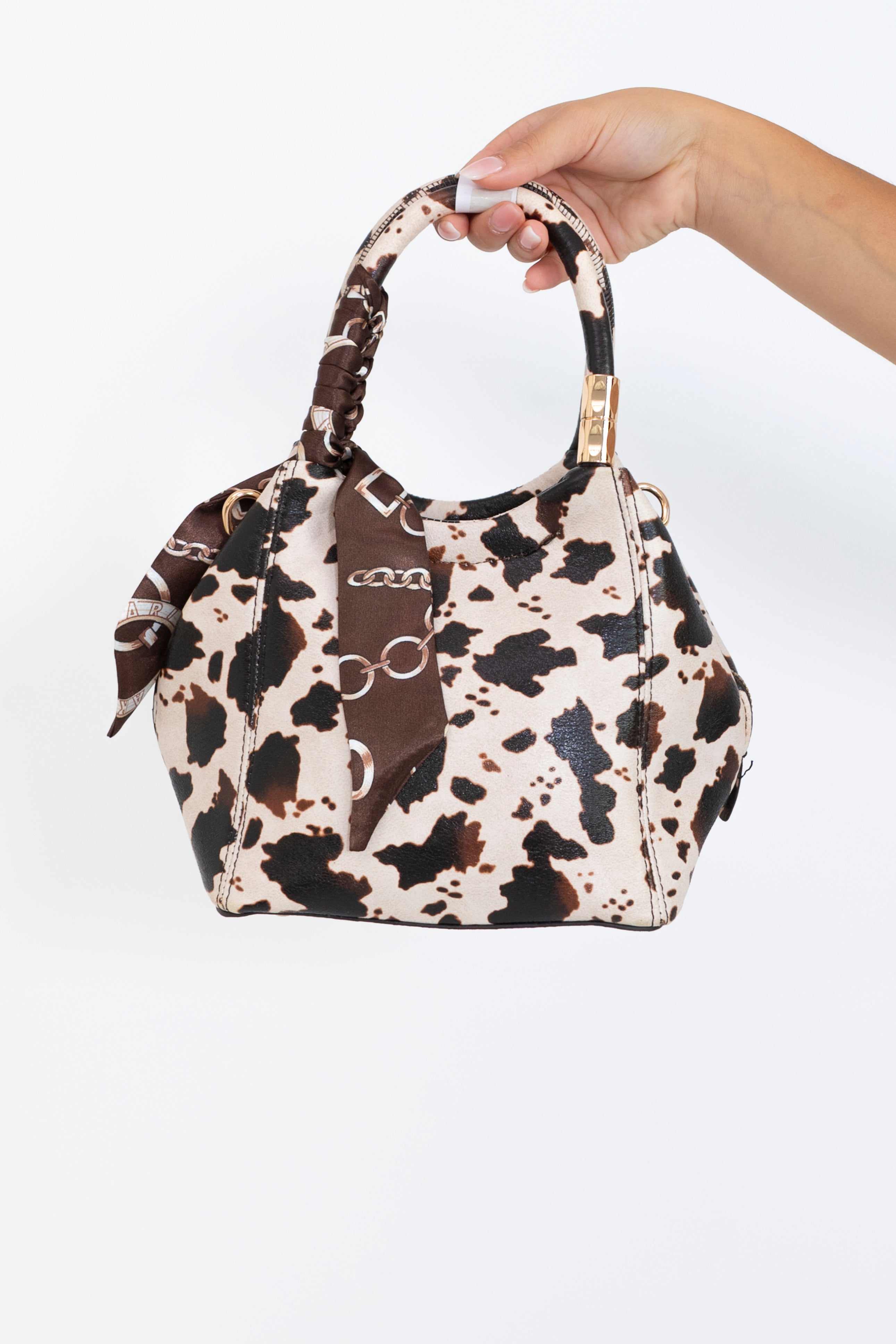 Borsa con foulard