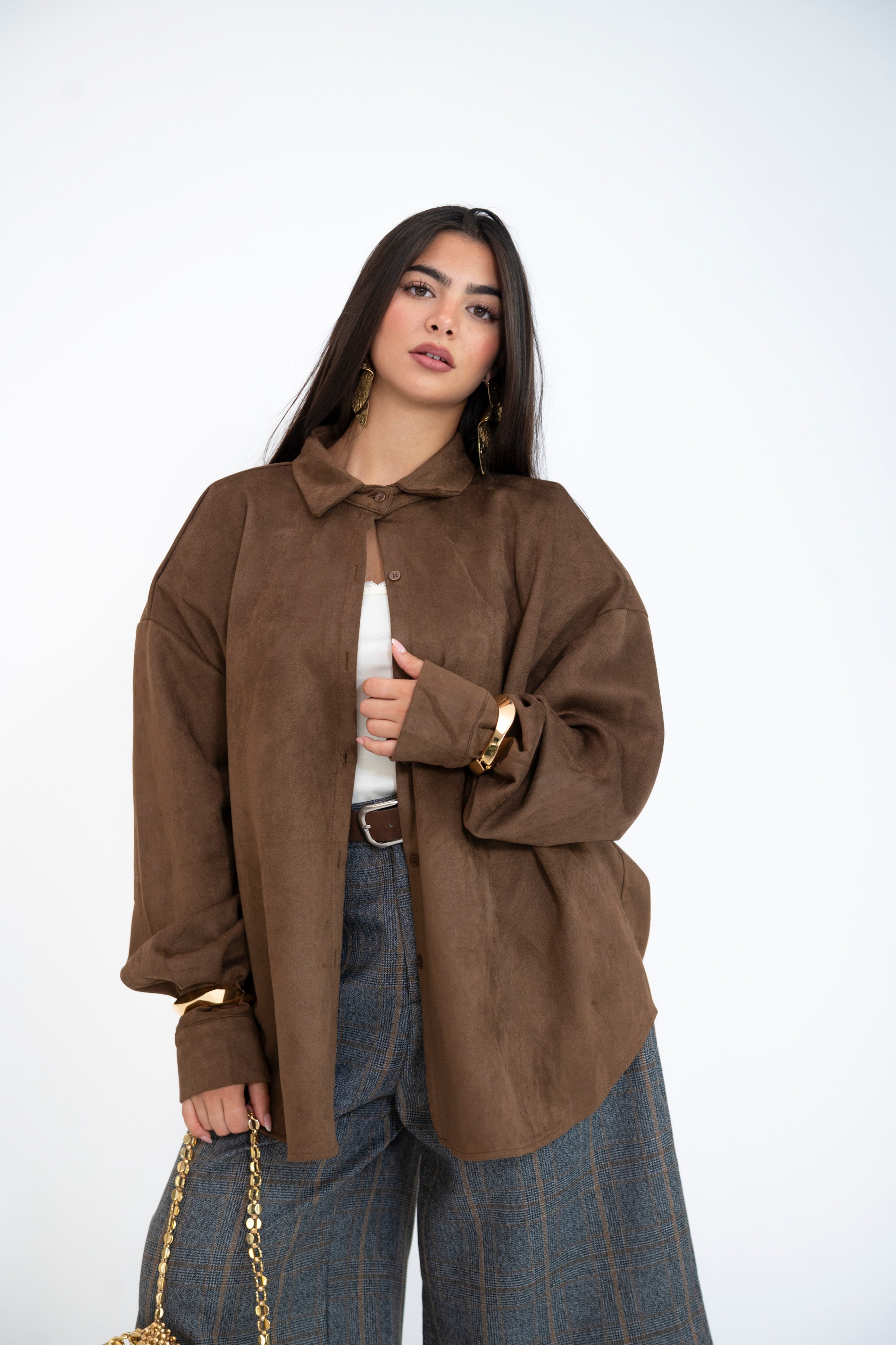 Camicia renna brown