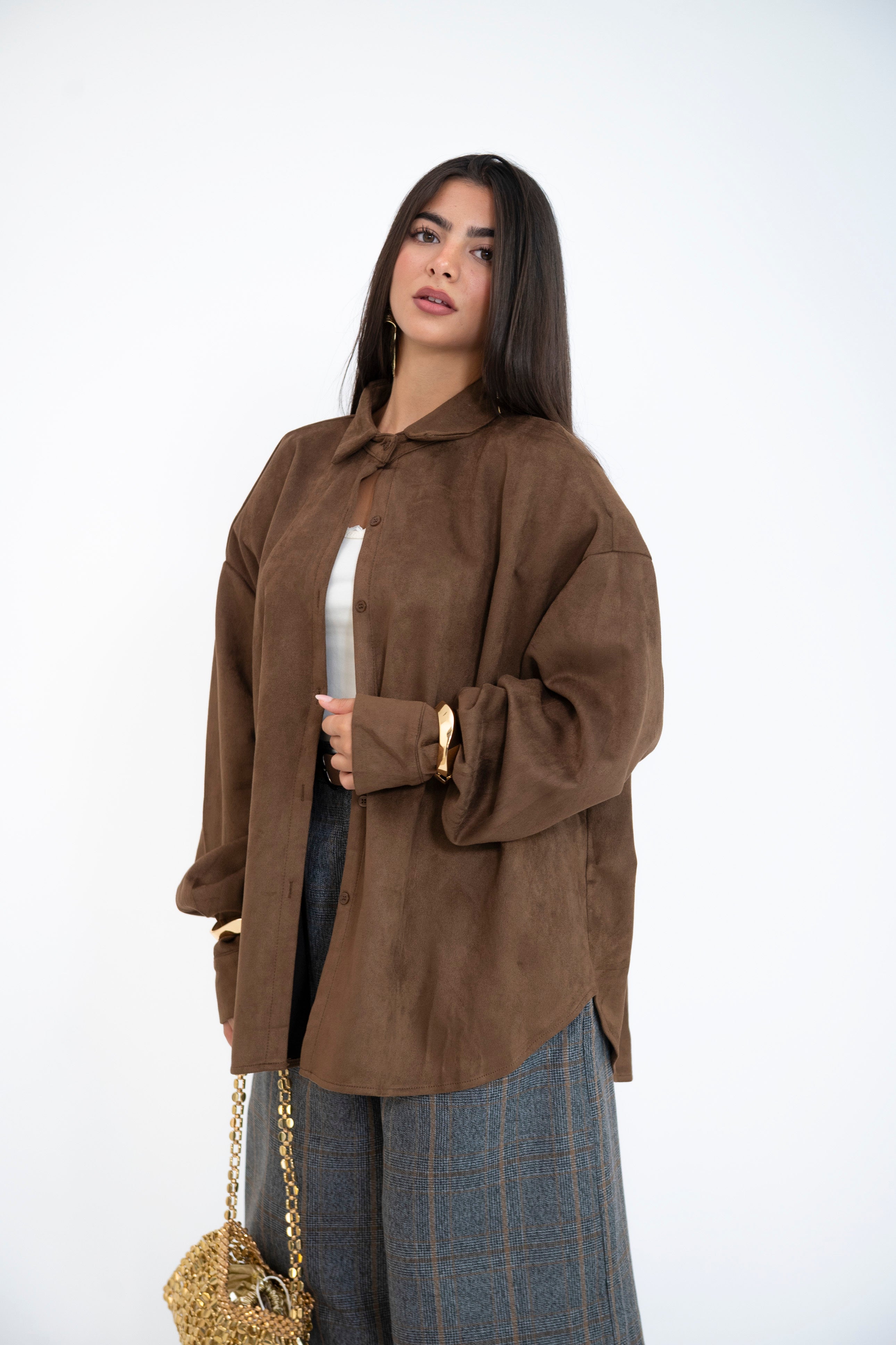Camicia renna brown