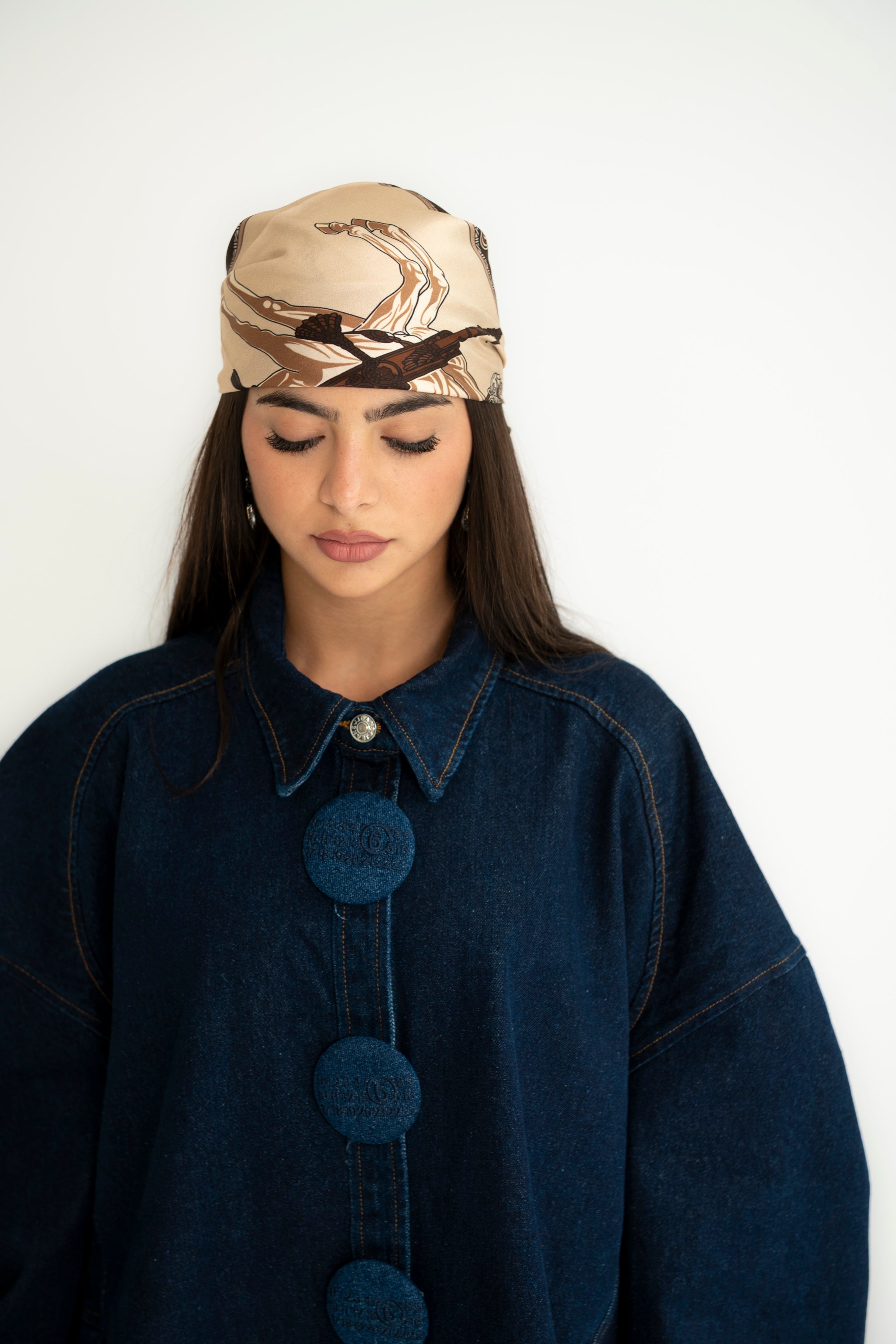 Foulard in raso