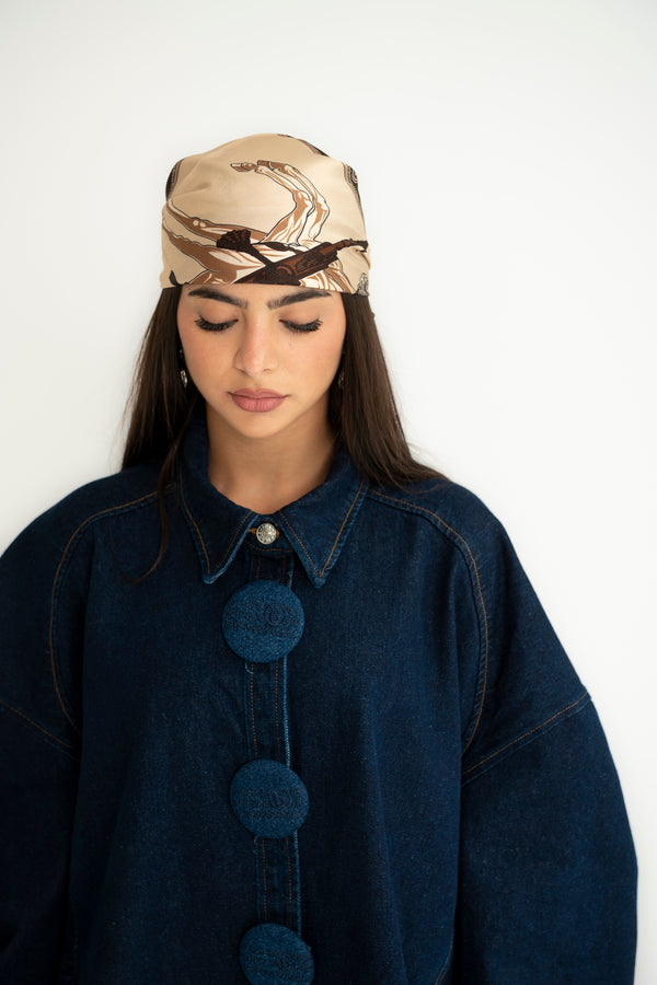 Foulard in raso