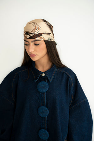 Foulard in raso