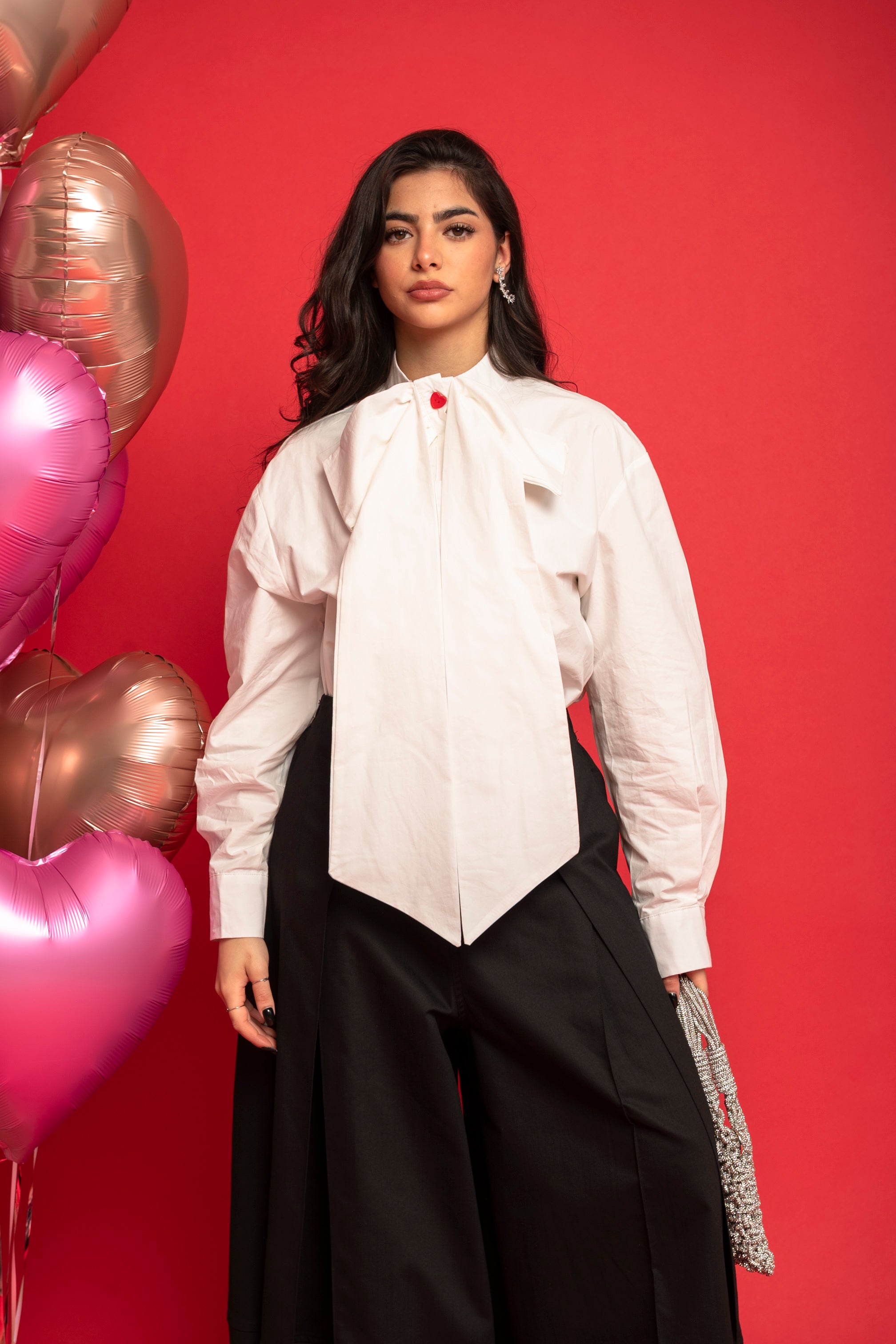 Camicia fiocco cuore