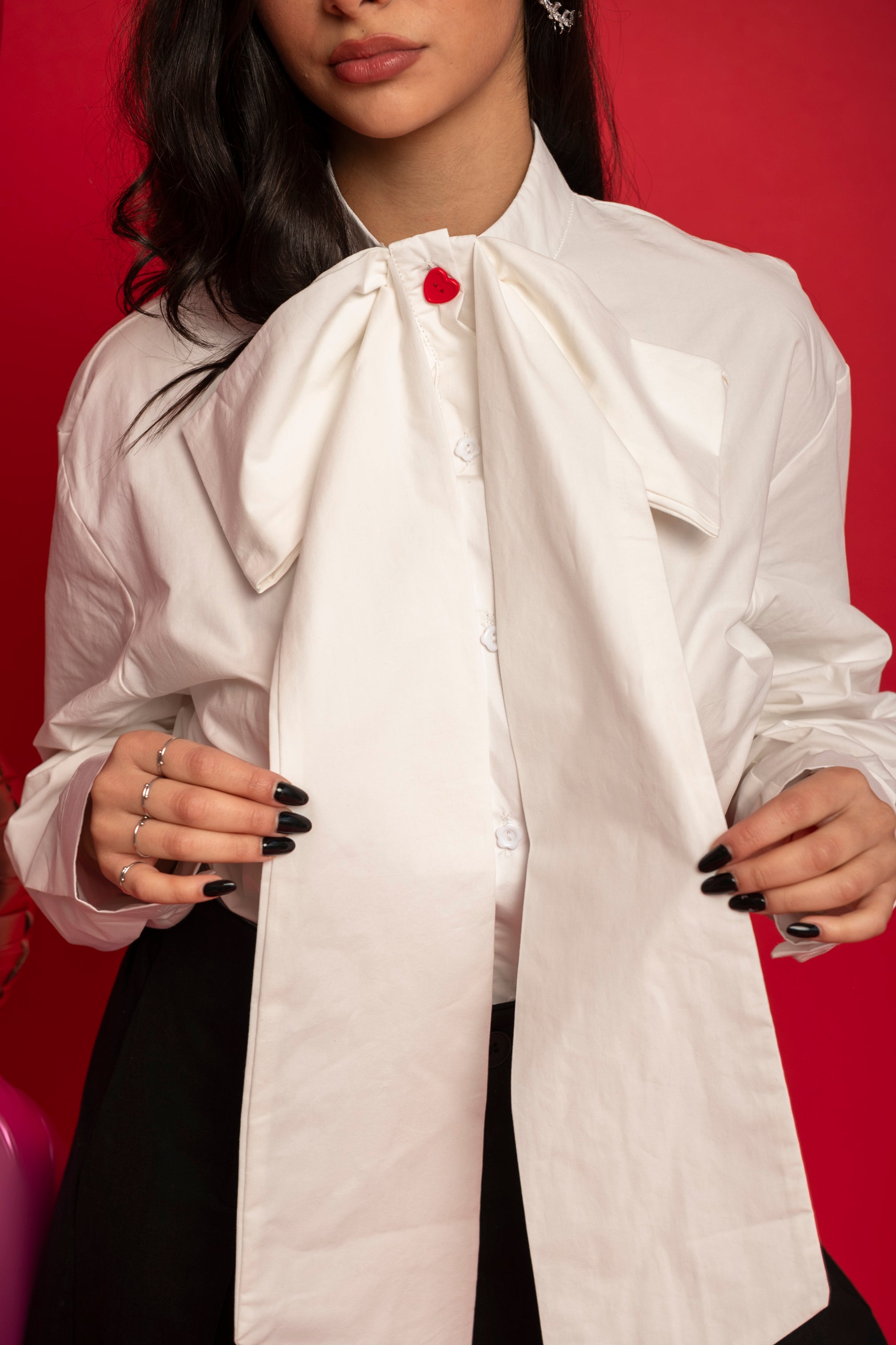 Camicia fiocco cuore