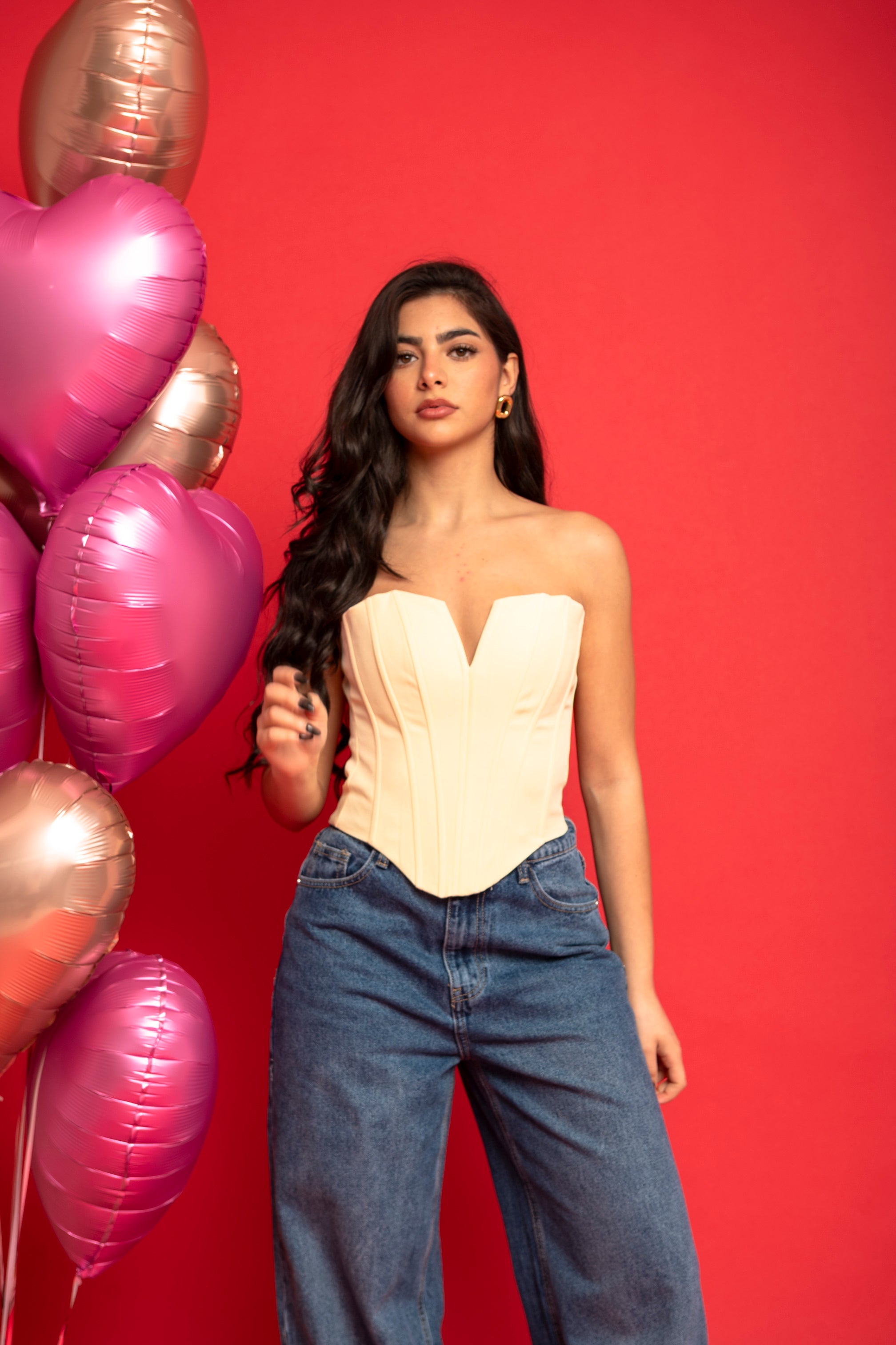 Corsetto con stringhe