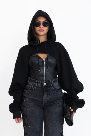 Felpa crop
