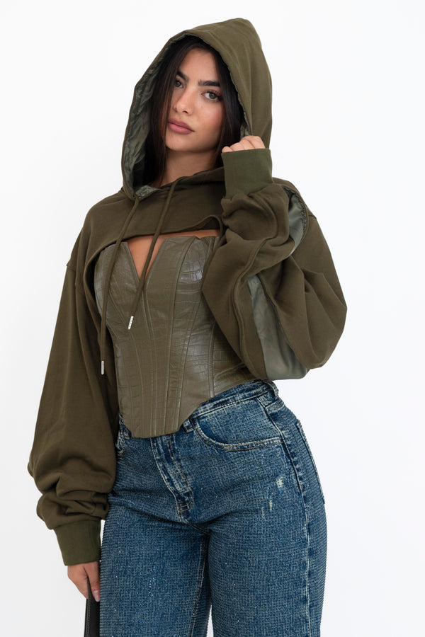Felpa crop