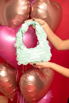 Mini bag paillettes