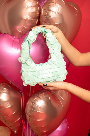 Mini bag paillettes