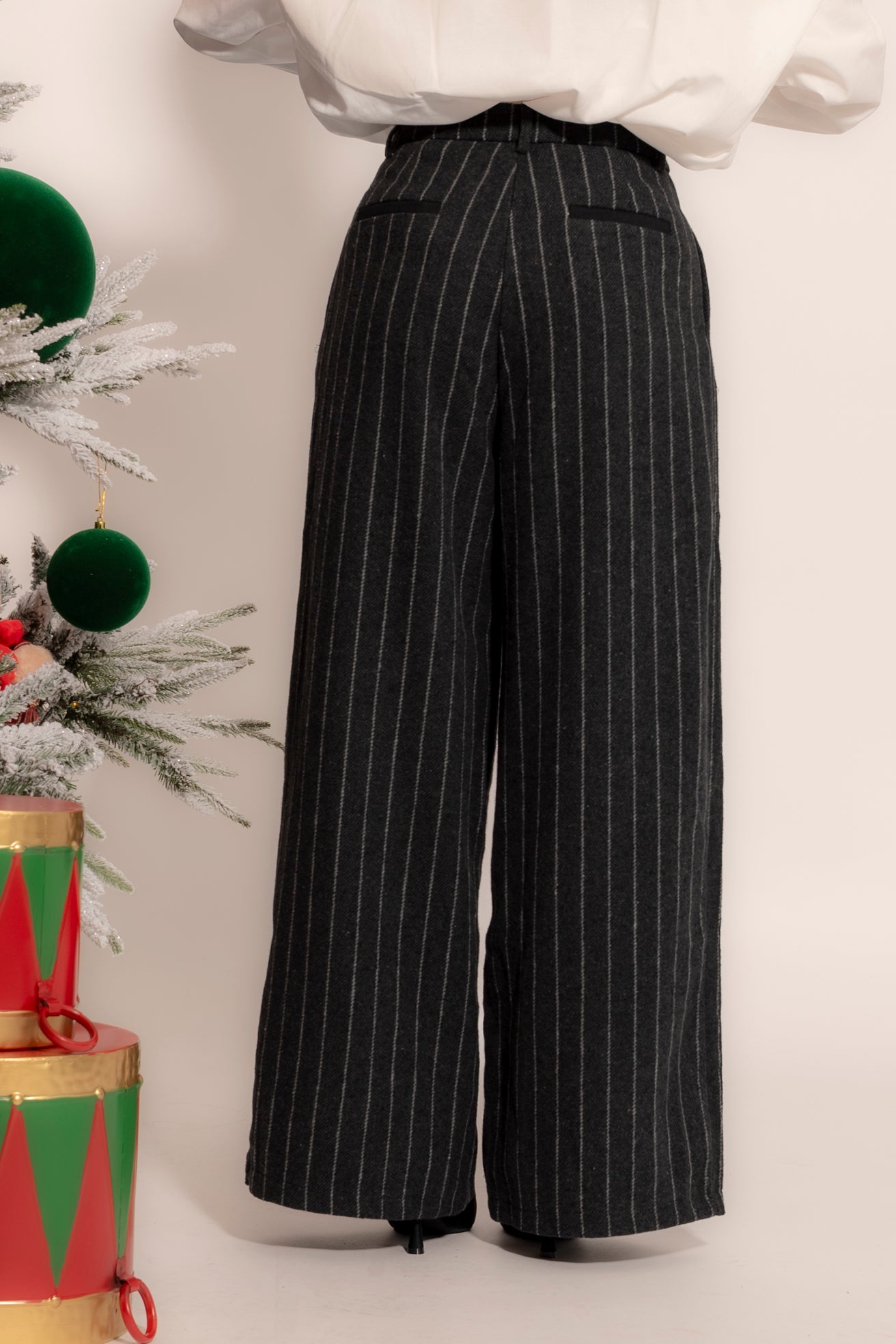 Tailleur doppiopetto rigato