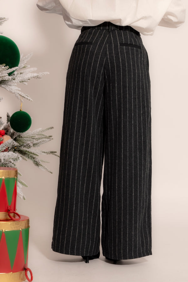 Tailleur doppiopetto rigato