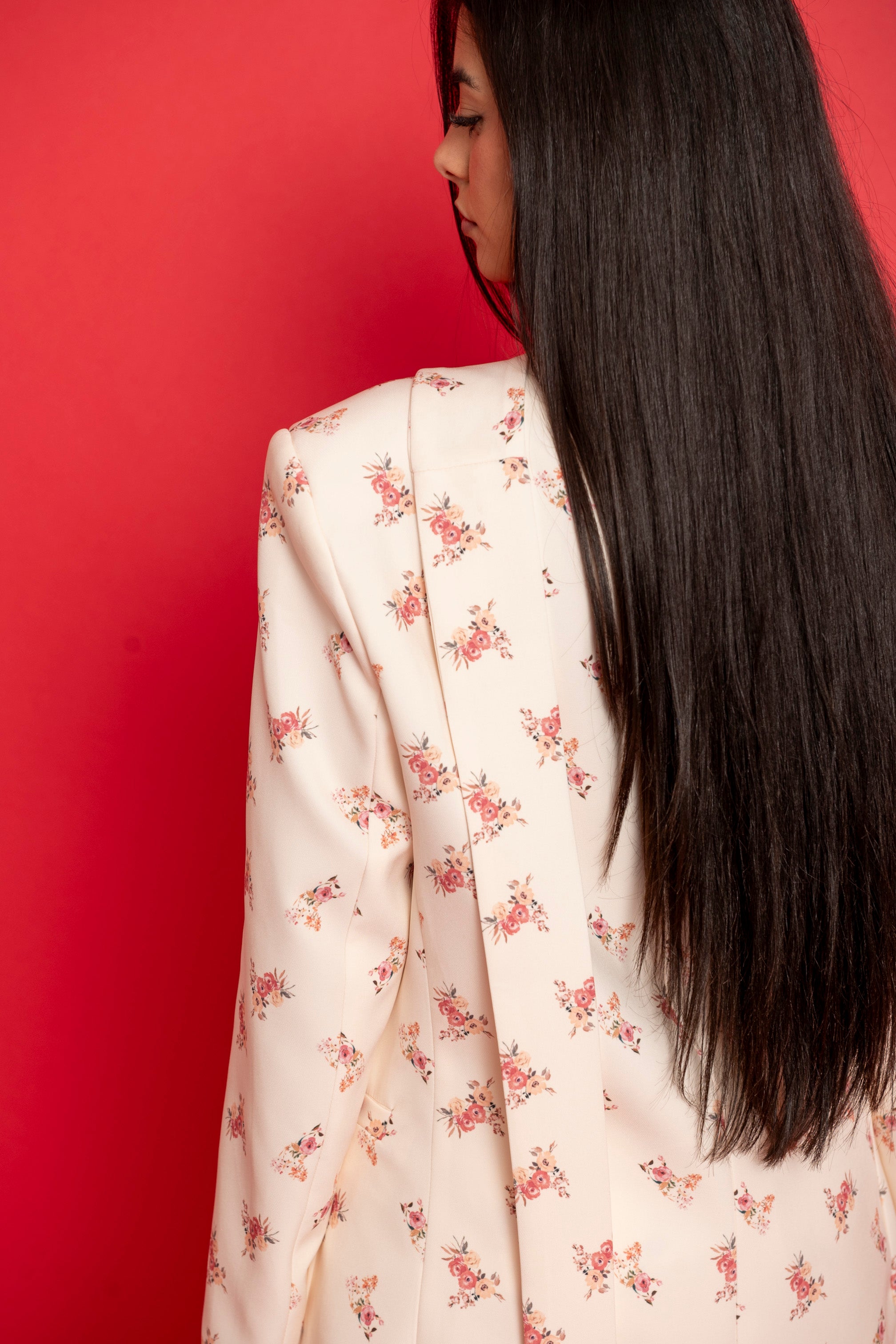 Tailleur micro fiori by Lumina