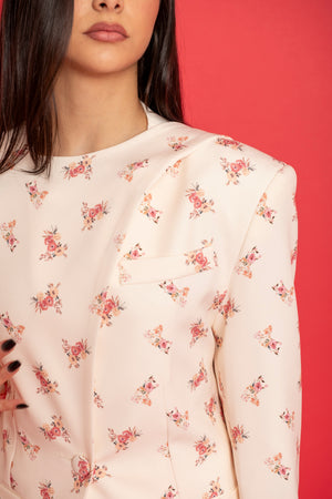 Tailleur micro fiori by Lumina