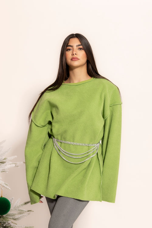 Long sleeve in pile