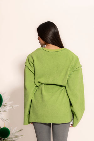 Long sleeve in pile