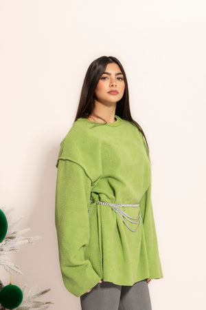 Long sleeve in pile