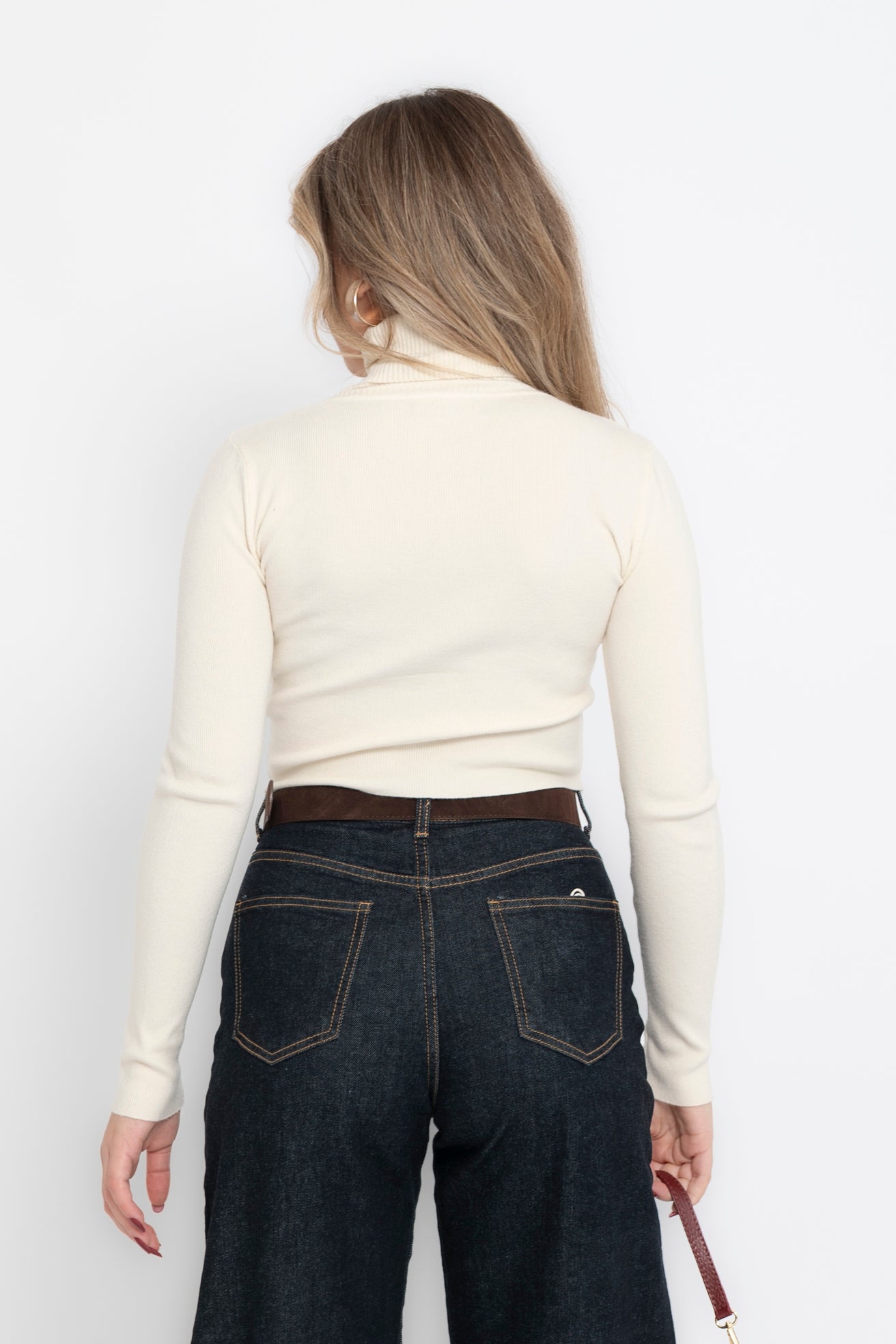 Pull crop collo alto