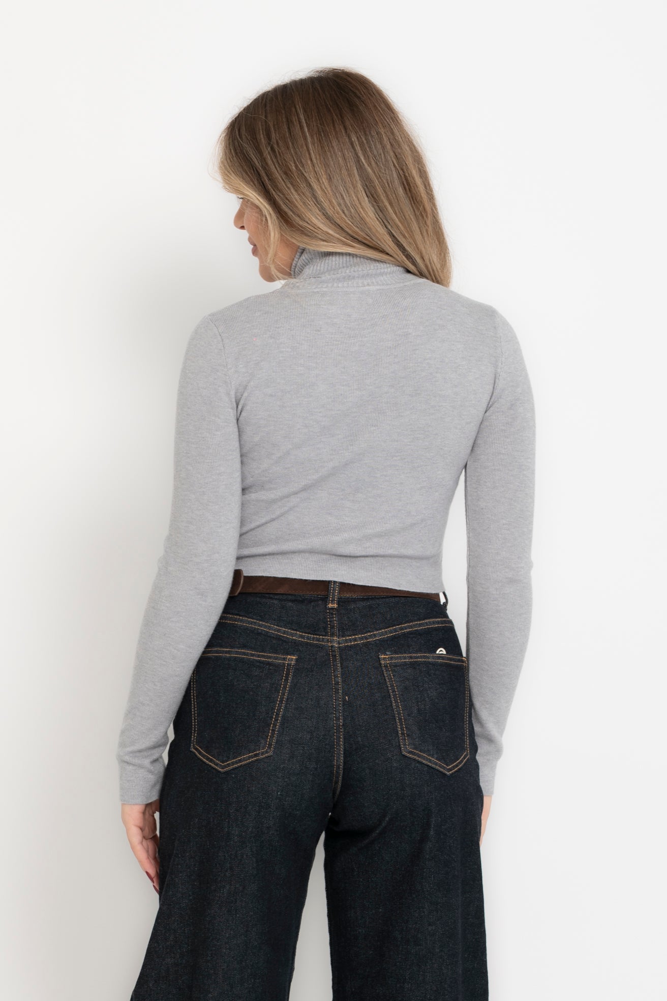 Pull crop collo alto