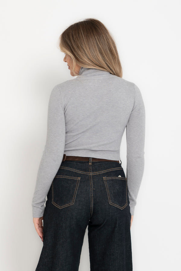 Pull crop collo alto