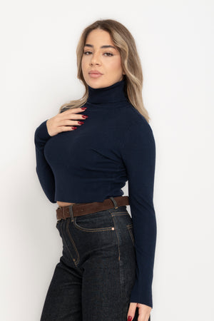 Pull crop collo alto