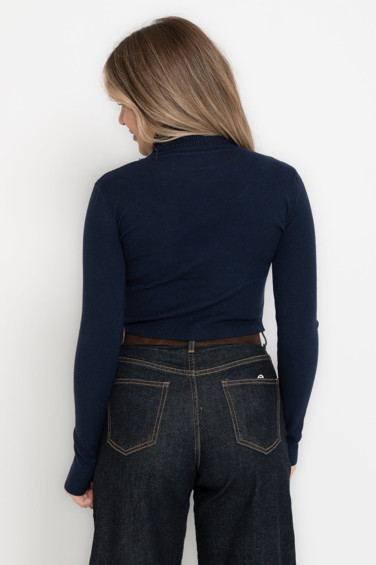 Pull crop collo alto