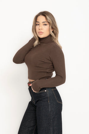 Pull crop collo alto