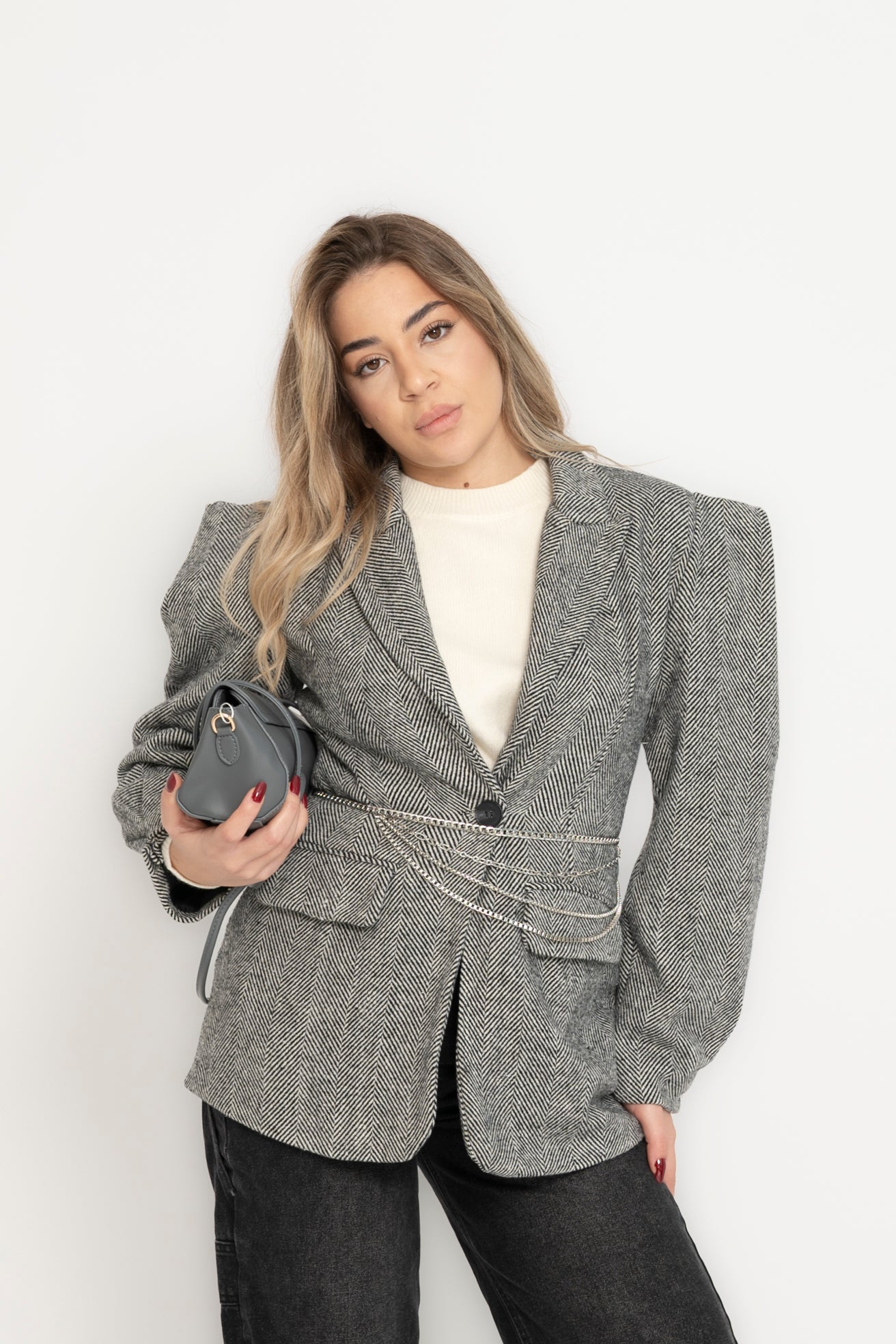 Giacca con manica ampia