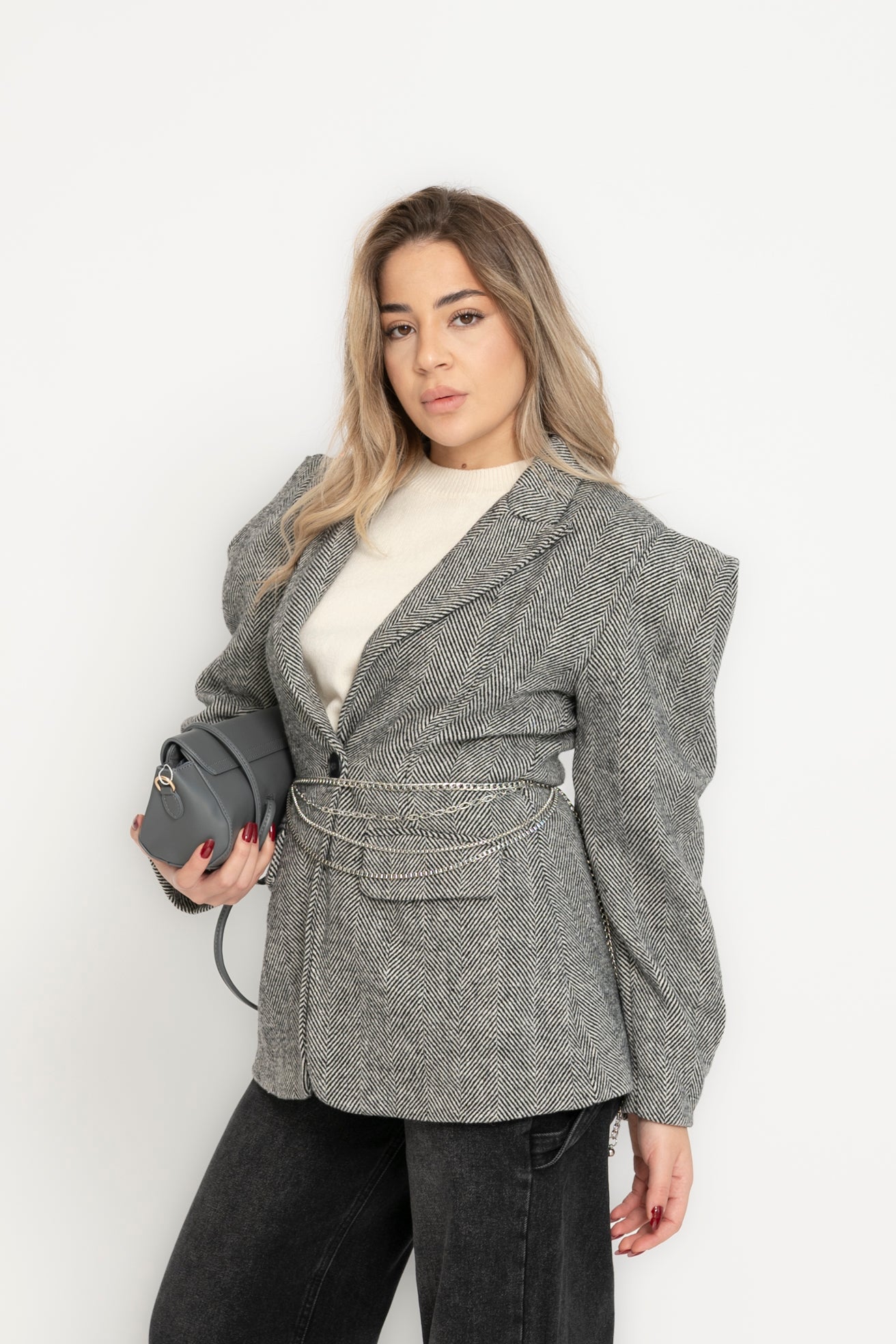 Giacca con manica ampia