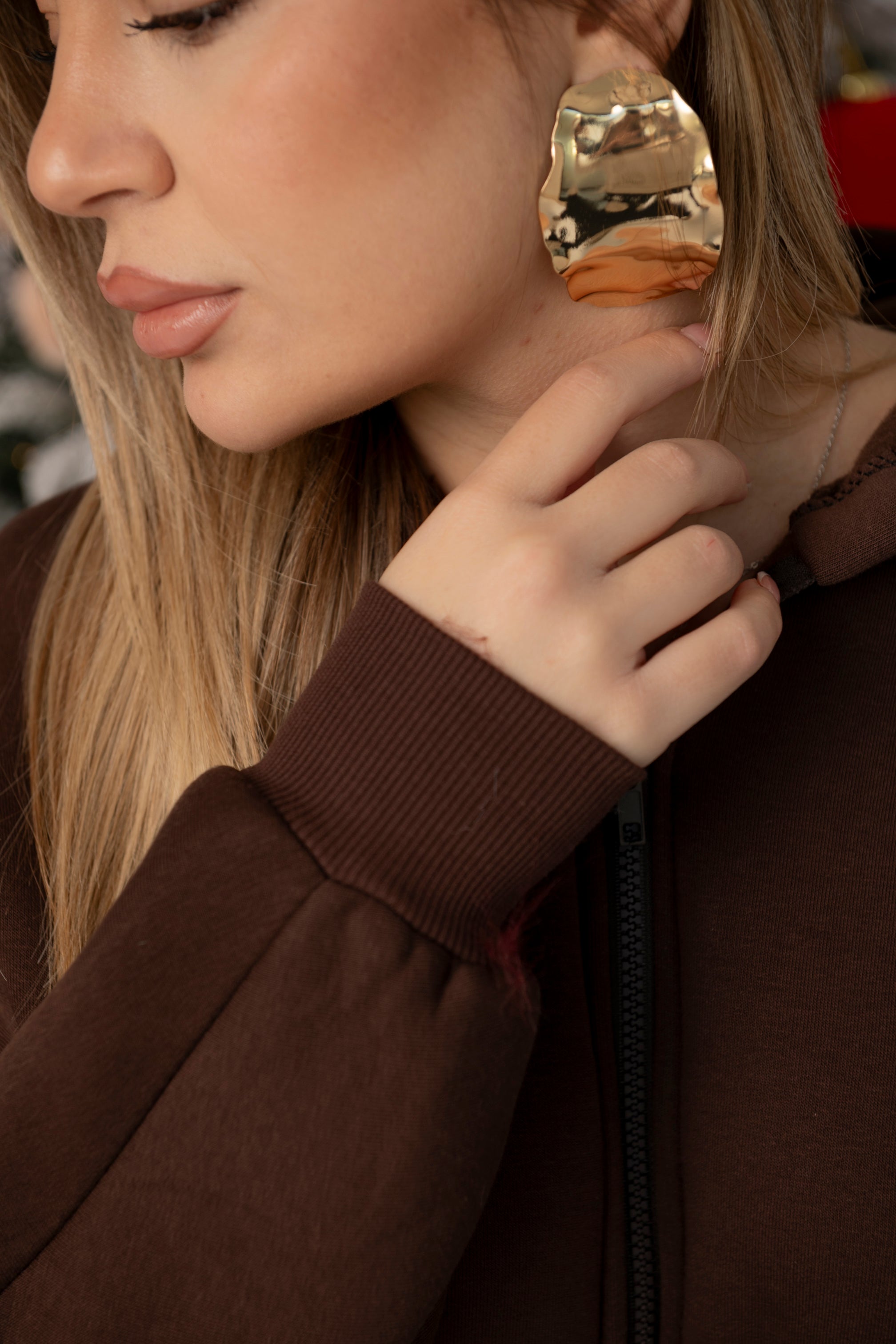 Orecchini in metallo