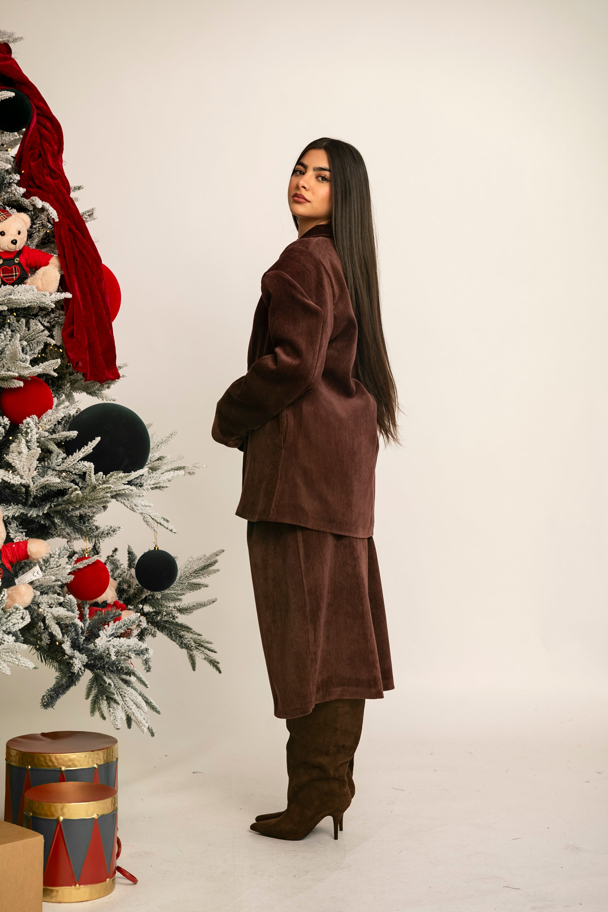 Tailleur con bermuda balloon