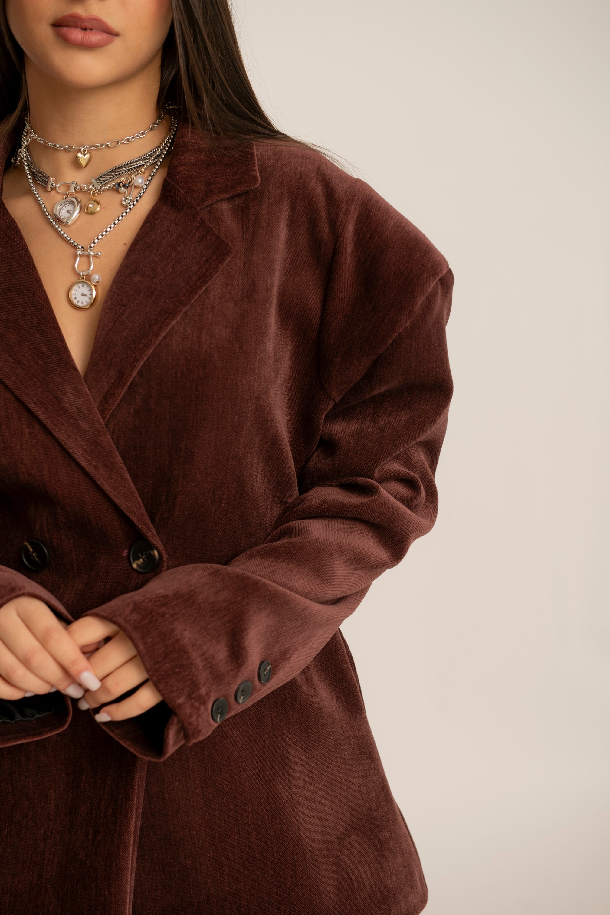 Tailleur con bermuda balloon